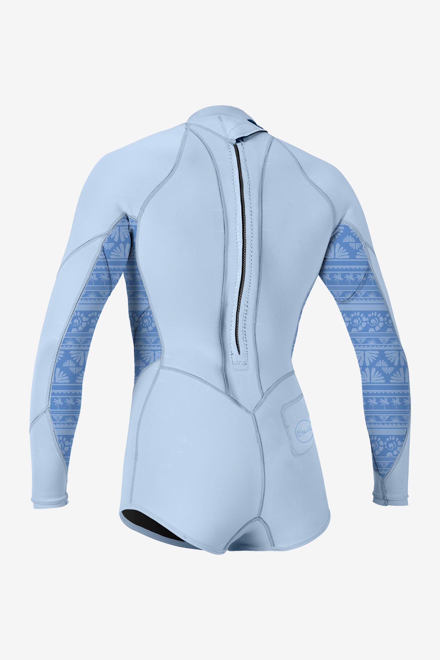 Girl's Bahia 2/1mm Back Zip L/S Surf Suit - Image 2