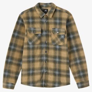 Glacier Plaid Superfleece Long Sleeve Shirt