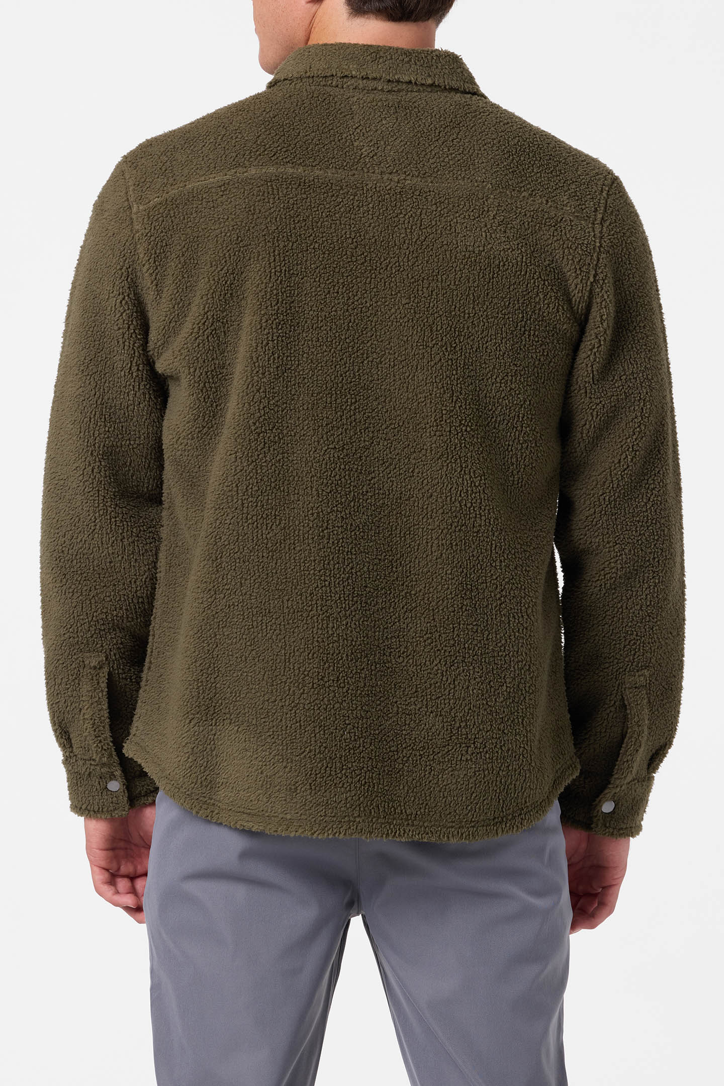 Glacier Solid Superfleece Long Sleeve Shirt - Image 5