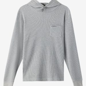 Boy's Overland Hooded Thermal Long Sleeve Pullover