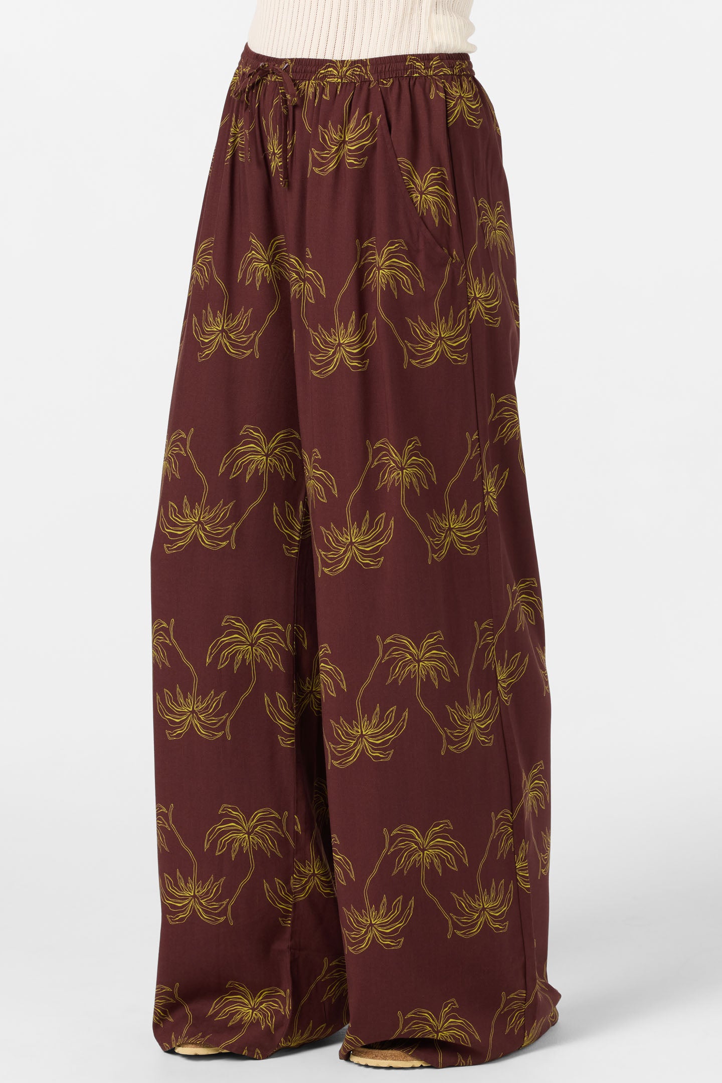 Rosalie Palm Stripe Pants - Image 6