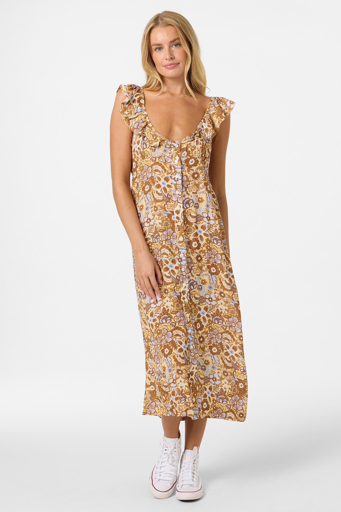 Carrington Izabelle Floral Midi Dress - Image 3