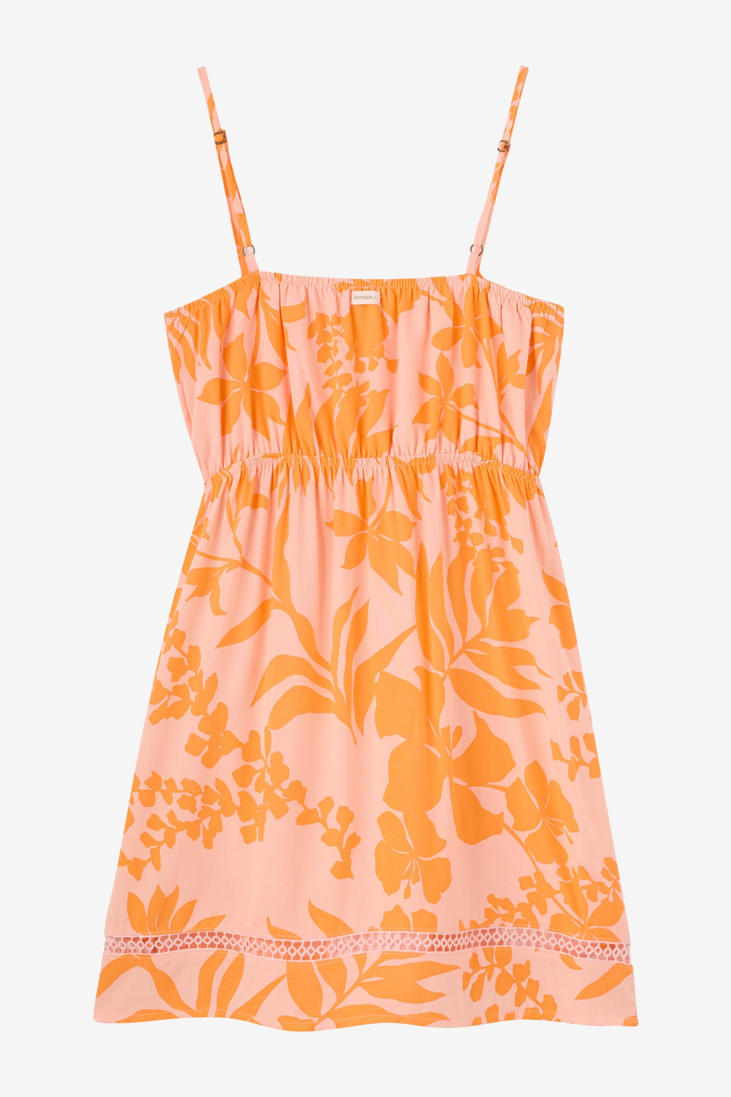 Girl's Alden Tropical Dropout Mini Dress - Image 2