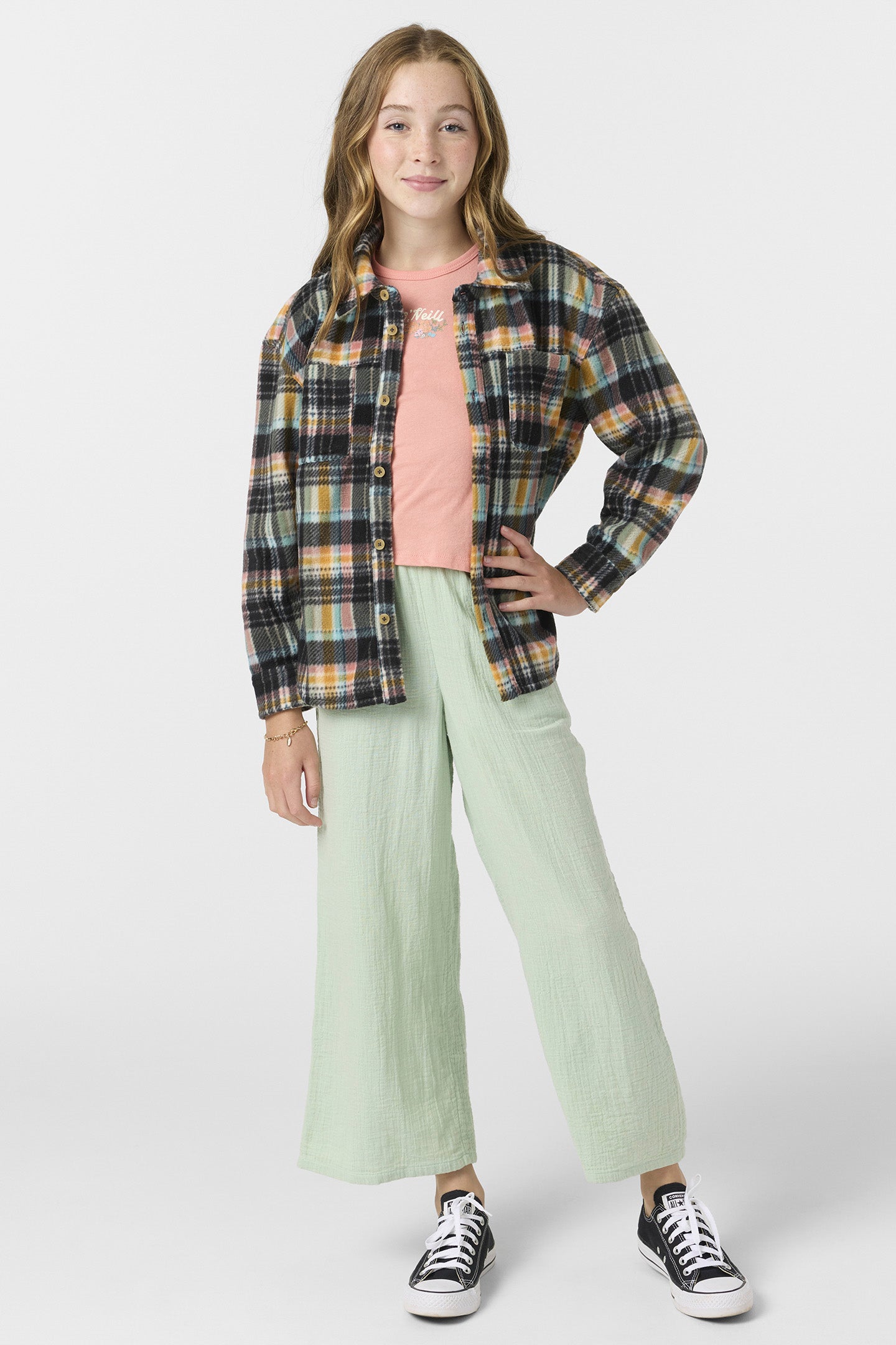 Girl's Bennet Long Sleeve Top - Image 3