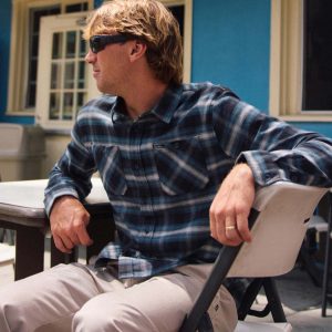 Glacier Plaid Superfleece Long Sleeve Shirt