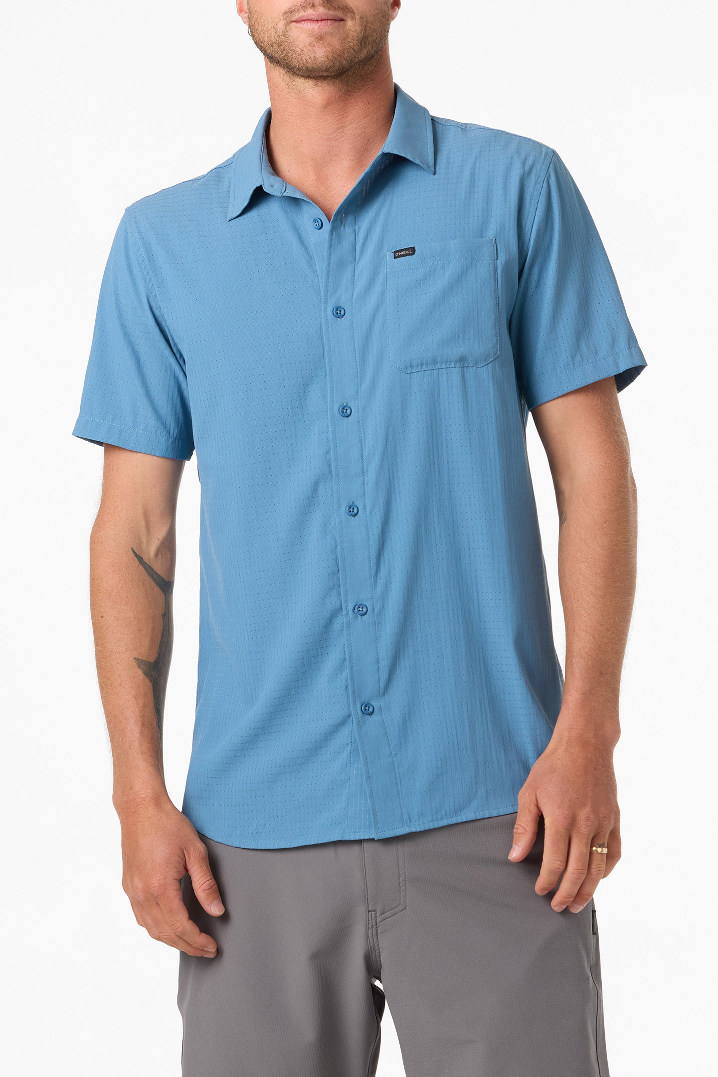 TRVLR Perforated Standard Fit Shirt - Image 2