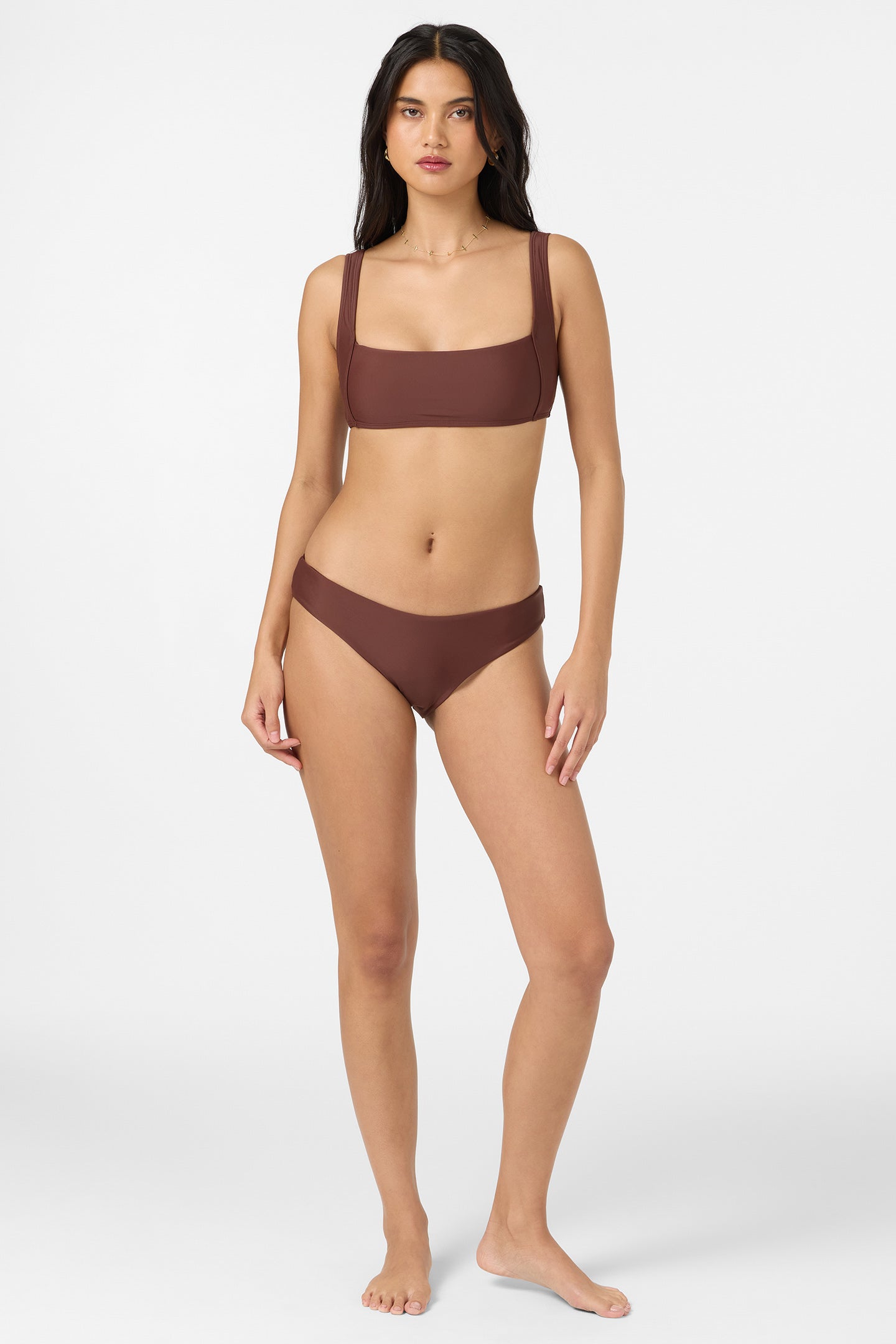 Saltwater Solids Blue Lagoon Full Bikini Bottoms - Image 3