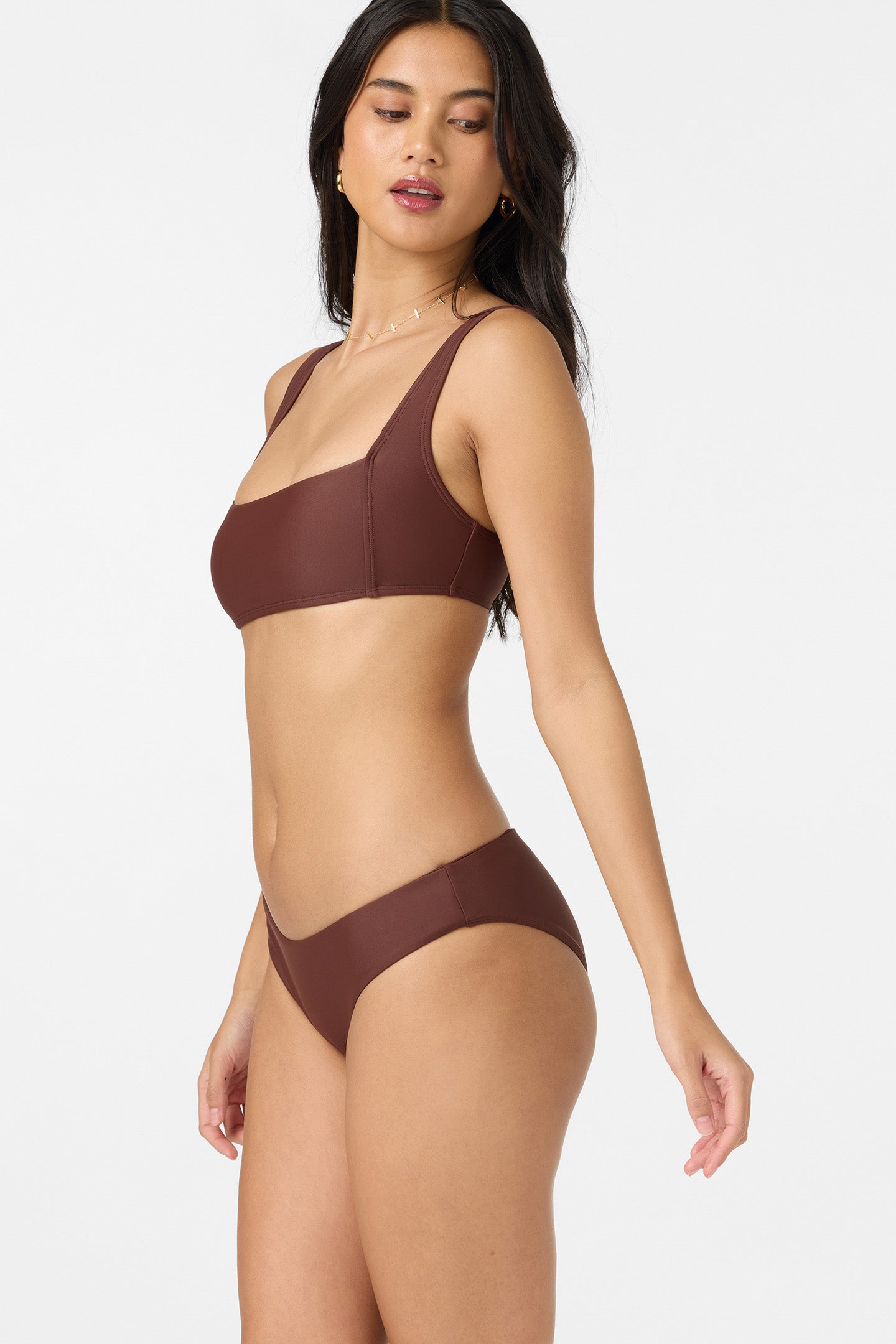 Saltwater Solids Blue Lagoon Full Bikini Bottoms - Image 7