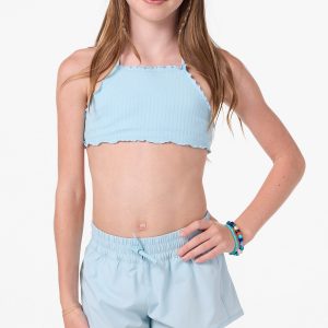 Girl's Balboa 2 Board Elastic Boardshorts