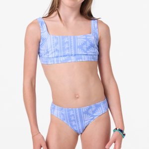 Girl's Surf Abstract Square Neck Set