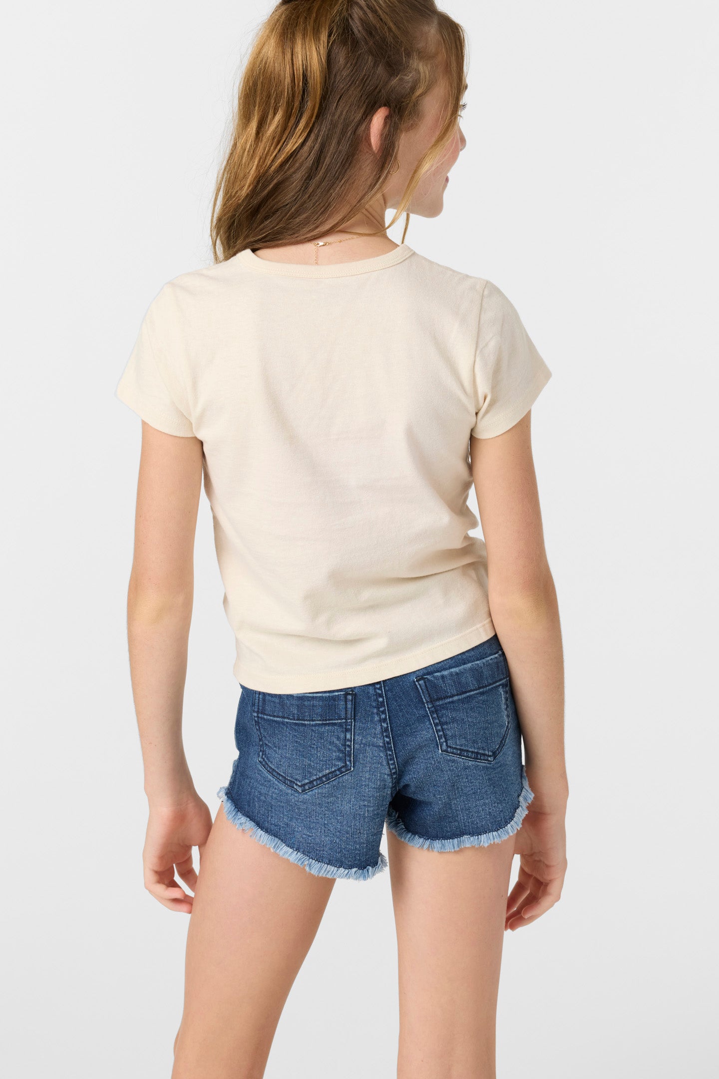 Girl's Aiden Denim Shorts - Image 7