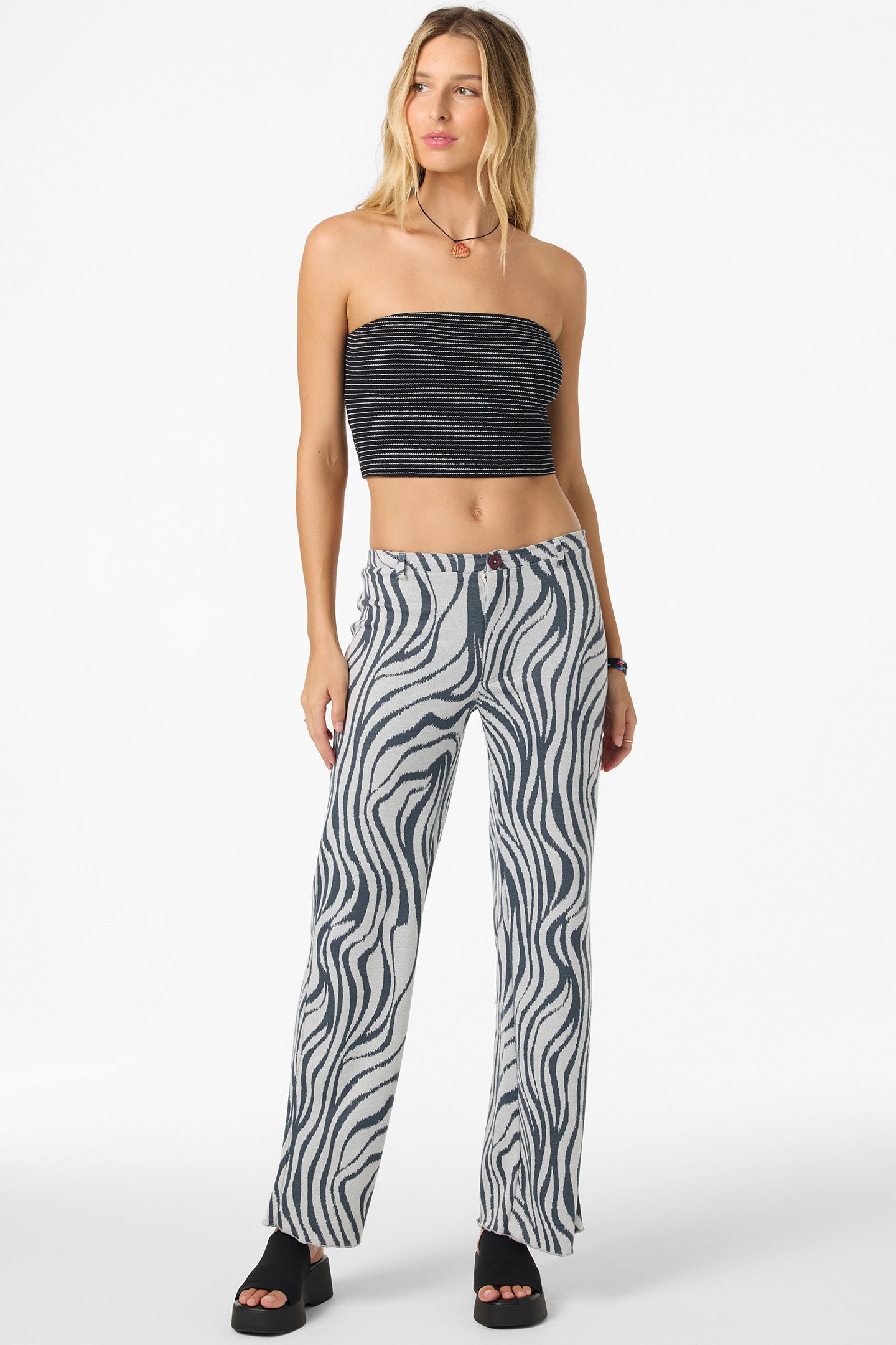 Adeline Stripe Tube Top - Image 4